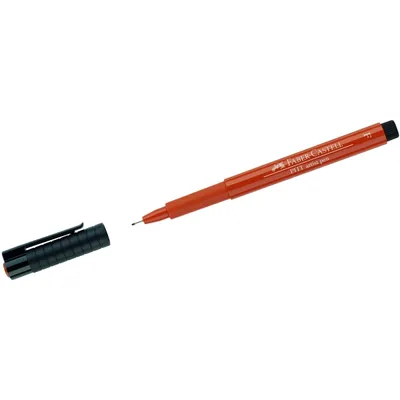 Produktbild von Faber Castell Tuschestift Pitt Artist Pen F rötel