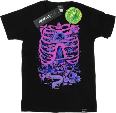 Produktbild von Rick And Morty - "Anatomy Park" T-Shirt für Herren BI52527 (S) (Schwarz)