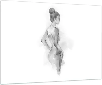 Produktbild von Bilder auf glas - Einteilig - Frau Körper Stück - 100x70cm - Glasbilder - Wandbilder - Bilder - zum Aufhängen bereit - Wanddekoration aus Glas - Glas Bilder - Wandbild auf Glas - GAA100x70-4995