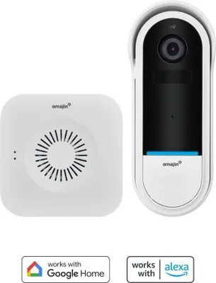 Zdjęcie produktu dla Wireless video doorbell OMAJIN OVD-01-EU White Black