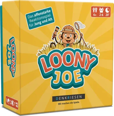 Produktbild von Loony Joe® – "Das affenstarke Reaktionsspiel für Jung und Alt."