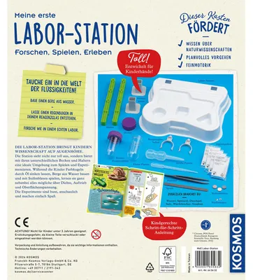 Zdjęcie produktu dla Kosmos 45872887, Zestaw eksperymentowy, Chemia, 5 lat(a)