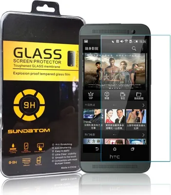 Produktbild von HTC One E8 Displayschutzfolie 9H Verbundglas Panzer Schutz Glas Tempered Glas