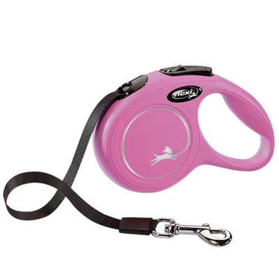 Produktbild von flexi New Classic M Gurt 5 m pink