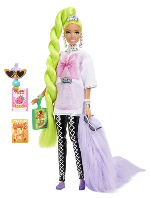 Immagine prodotto di Barbie Extra Doll Capelli verde neon