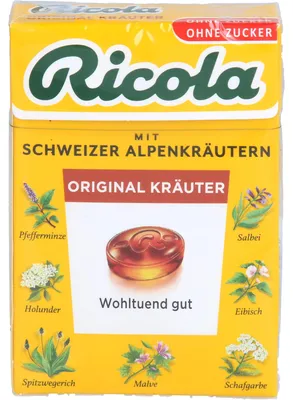 Immagine prodotto di Ricola oZ Box Erbe, 50 g caramelle