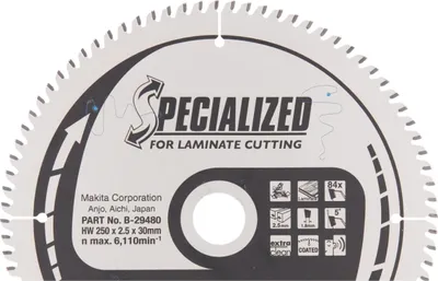 Produktbild von Makita Kreissägeblatt, 250 x 30 mm, 84 Zähne 250 x 30 mm - 84 Zähne