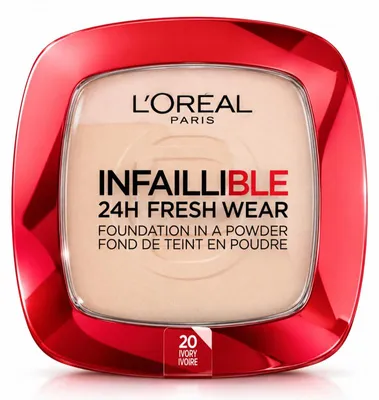 Produktbild von L’Oréal Paris Infaillible Poeder 20, Puder, Beige, Ivory, Mattierend, Natürlich, Durchscheinend