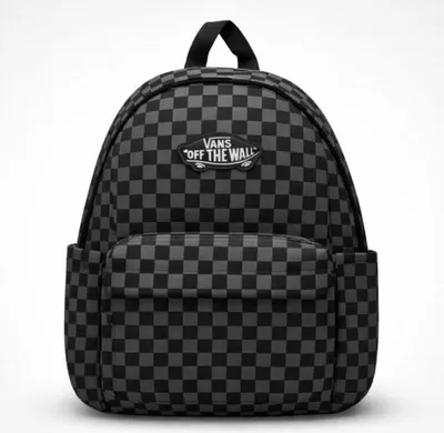 Immagine prodotto di Zaino VANS Old Skool Grom Ceck Backpack per bambini nero, colore: nero