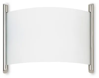 Produktbild von LEDS C4 Niza Wandleuchte - 120 W, Silber