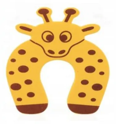 Produktbild von Türsicherung Giraffe Kinderschutz Schaumstoff Stopper