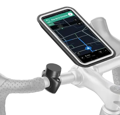 Produktbild von Shapeheart Fahrrad-Handyhalterung PRO mit Abnehmbarer Weatherproof-Hülle