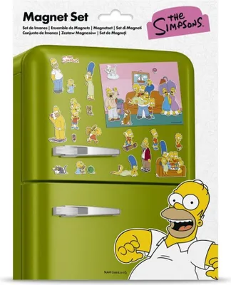 Obrázek produktu pro Sada magnetek Simpsonovi s výsekem