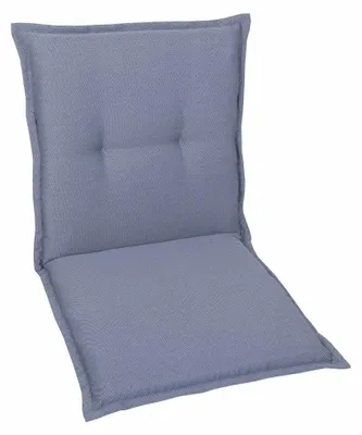 Produktbild von GO-DE Gartenstuhlauflagen niedriglehner 100 x 50 x 7 cm blau