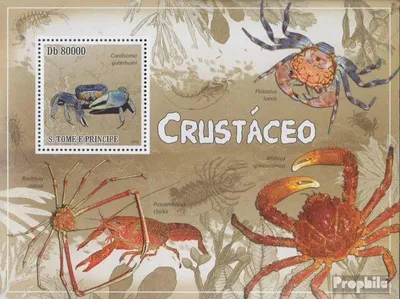 Produktbild von Briefmarken Sao Tome e Principe 2010 Mi Block792 (kompl.Ausg.) postfrisch Krebstiere