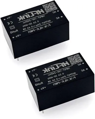 Obrázok produktu pre Súprava domáceho napájacieho modulu 220 V na 5 V (striedavý/jednosmerný)