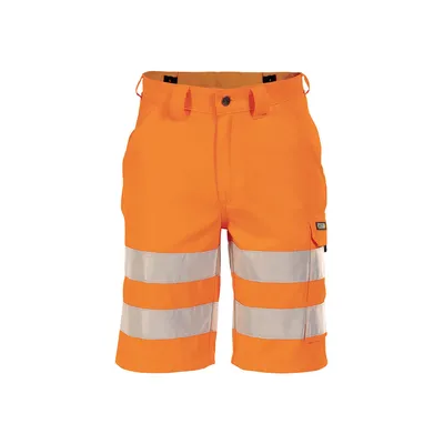 Produktbild von DASSY® Idaho Warnschutz-Shorts NEONORANGE Gr.58 Länge: STANDARD
