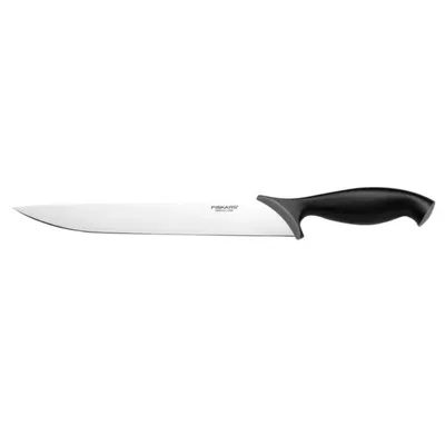 Produktbild von 25cm FISKARS Tranchiermesser Schnitzmesser Carving Kochmesser Softgriff Stahlklinge