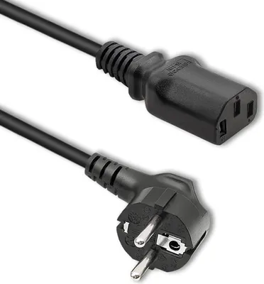Obrázek produktu pro Qoltec IEC C13/SCHUKO | 3x0,75 mm2 | 1,5 m napájecího kabelu