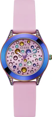 Produktbild von Guess Damen Uhr Armbanduhr MINI WONDERLUST GW0678L3 Silikon