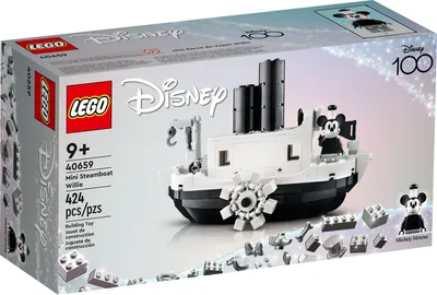Produktbild von LEGO Disney Mini Steamboat Willie, Bausatz, 9 Jahr(e), Kunststoff, 424 Stück(e), 494 g