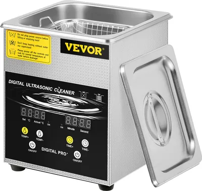 Produktbild von VEVOR Ultraschallreiniger 2L 100W Heizung 60W Ultraschall digital Labor