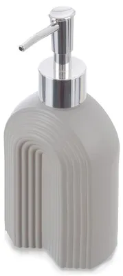 Produktbild von Seifenspender aus Glas, Grau, 320 ml