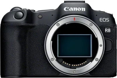 Zdjęcie produktu dla Canon EOS R8 + RF 24-50mm F4.5-6.3 IS STM Kit - 24,2 MP - 6000 x 4000 pikseli - CMOS - 4K Ultra HD - ekran dotykowy - Schwarz