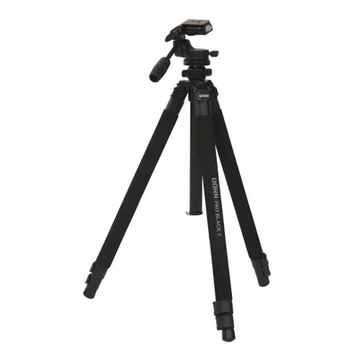 Immagine prodotto di Treppiede Doerr PRO BLACK 2 pro (70-162 cm, 2130 g, max.3kg, testa 3D Fluid con impugnatura)