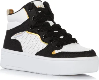 Produktbild von SKECHERS COURT HIGH-SHINE Jugend Sportschuhe weiß r. 37.5