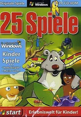 Produktbild von 25 Spiele Erlebniswelt für Kinder
