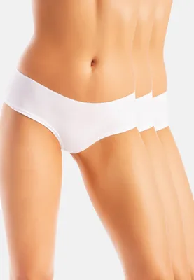 Produktbild von Teyli 3er pack: Klassisches Damen-Bambushöschen Braziboo Female 572-3 weiß L