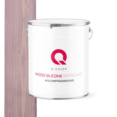 Produktbild von Holzimprägnierung | Puderrosa 5L  | 2 In 1 | Holzschutz | Farbimprägnierung | Imprägniermittel Holzschutz |mittel Imprägnierung Abperleffekt