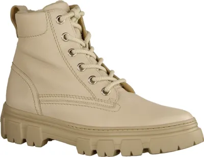 Produktbild von Paul Green 9963-039 Damenboots, Warmfutter, Biscuit, Leder, NEU - Damenschuhe Modische Stiefelette / Boots, Beige, leder (mastercalf), absatzhöhe: 20 mm