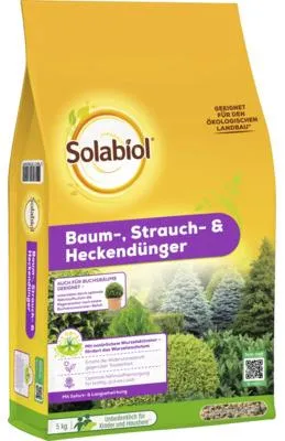 Produktbild von Gehölzdünger Solabiol Baum-Strauch & Heckendünger Granulat 5 kg