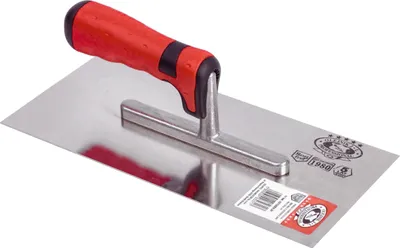Produktbild von Olejnik Glättekelle 280mm Edelstahl Glättscheibe Traufel 2-Komponenten griff