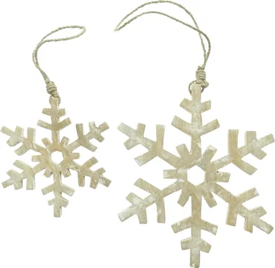 Produktbild von Hänger "Schneeflocke", 2er Set