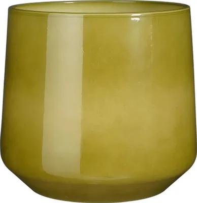 Image de Mica Decorations Pot de fleurs Amber - 28x28x26 cm - Céramique - Vert