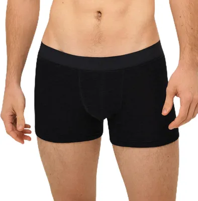 Obrázek produktu pro Pánské boxerky z 100% merino vlny, černé, velikost S
