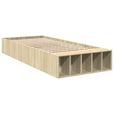 Obrázek produktu pro Rám postele dub sonoma 90 x 200 cm kompozitní dřevo