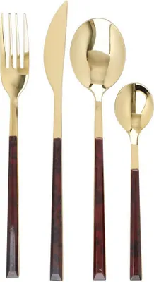 Produktbild von MIKASA MKTORT16PC Besteck-Set of Besteck, Edelstahl