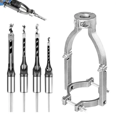 Obrázek produktu pro Sada čtyřvrchých vrtáků o průměrech 6,4/8/9,5/12,7 mm