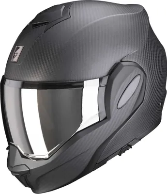 Produktbild von Scorpion Exo-Tech Evo Solid Carbon Klapphelm, schwarz matt, XL (60/61)