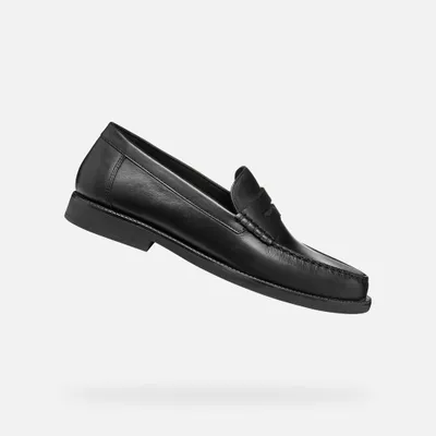 Produktbild von Geox Schwarze Herren-Loafer von Recanati 40