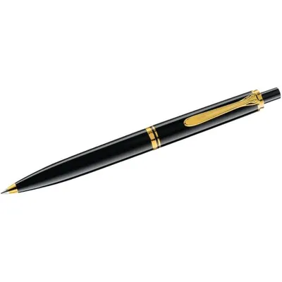 Produktbild von Pelikan Druckkugelschreiber "Souverän 400" schwarz/gold
