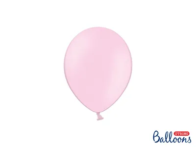 Produktbild von Stabile Latexballons, Rosa, Pastellrosa, 12 cm, 100 Stück.