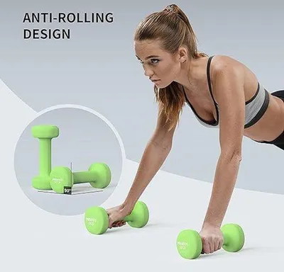 Produktbild von Famanu Hantelset 4 kg/2 - 2 Hanteln
