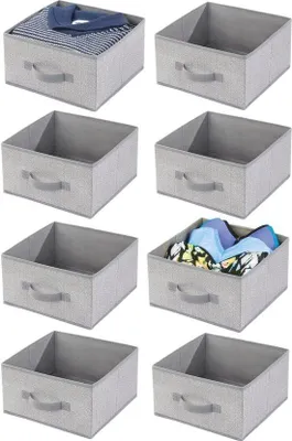 Obrázok produktu pre mDESIGN 03708MDCO, Šedá, Kôš, Vnútorný