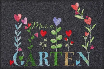 Produktbild von Salonloewe Mein Garten, Dekorative Fußmatte, Drinnen, Rechteckig, Mehrfarbig, Abbildung, 500 mm