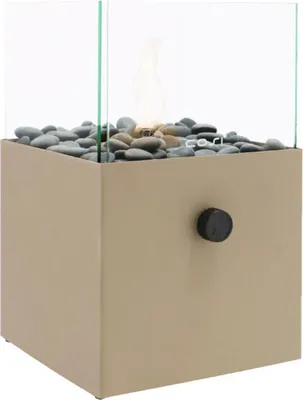 Produktbild von Cosifire Tischfeuer COSISCOOP Square sandy beige | Ø20x32,5cm